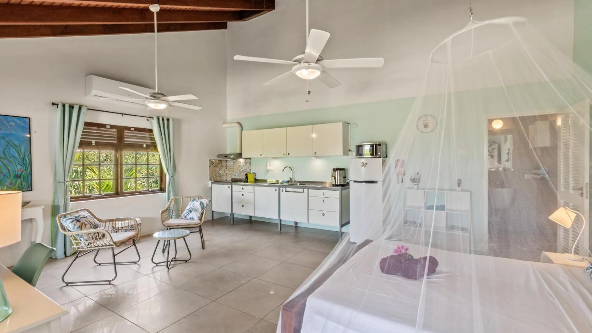 شقة Villa San Sebastian Curacao Fontein